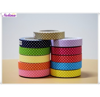 Ролка PVC ~ точки / 2.5 см.