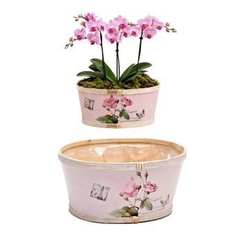 Овален съд / "Vintageflowers"