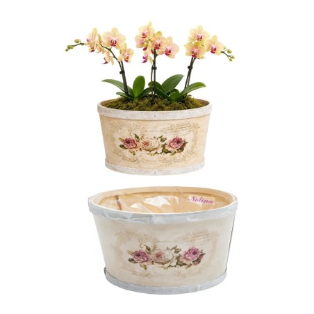 Овален съд / "Vintageflowers"