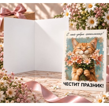 Картичка / с най-добри пожелания "Честит Празник" ~ празна