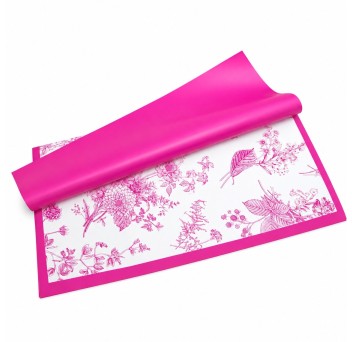 Корейска хартия на листи *дебел кант /  JAPONICA FLOWERS x 20 бр