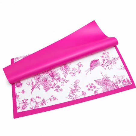 Корейска хартия на листи *дебел кант /  JAPONICA FLOWERS x 20 бр