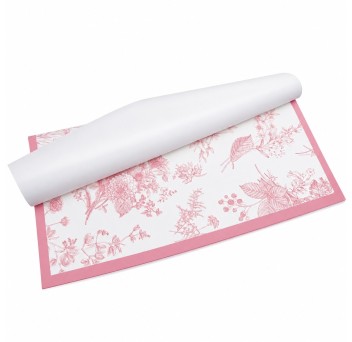 Корейска хартия на листи *дебел кант /  JAPONICA FLOWERS x 20 бр