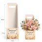 Сгъваема торбичка/кутия *JUST FOR YOU ~ Beautiful Flowers х 10 бр.